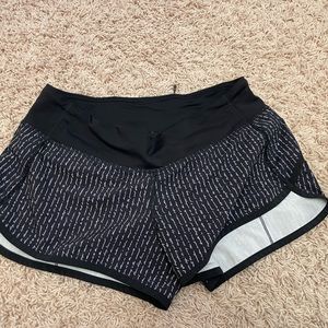 Lululemon speed shorts